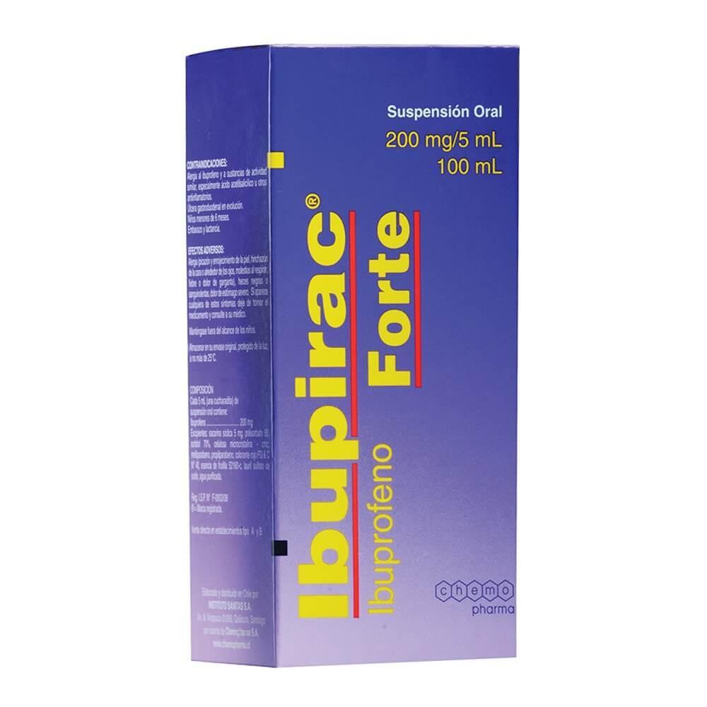 Ibupirac Forte 200 mg/5 ml x 100 ml Suspensión Oral