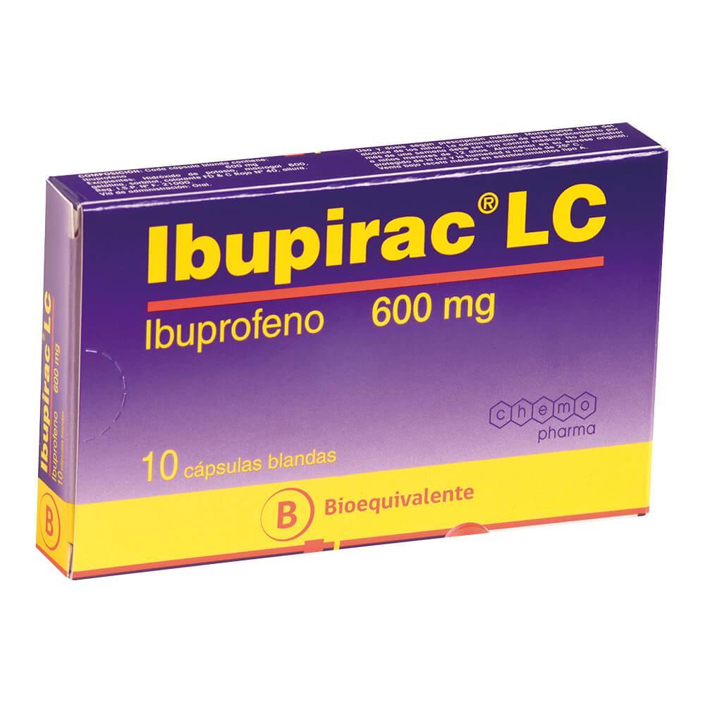 Ibupirac LC 600 mg x 10 Capsulas