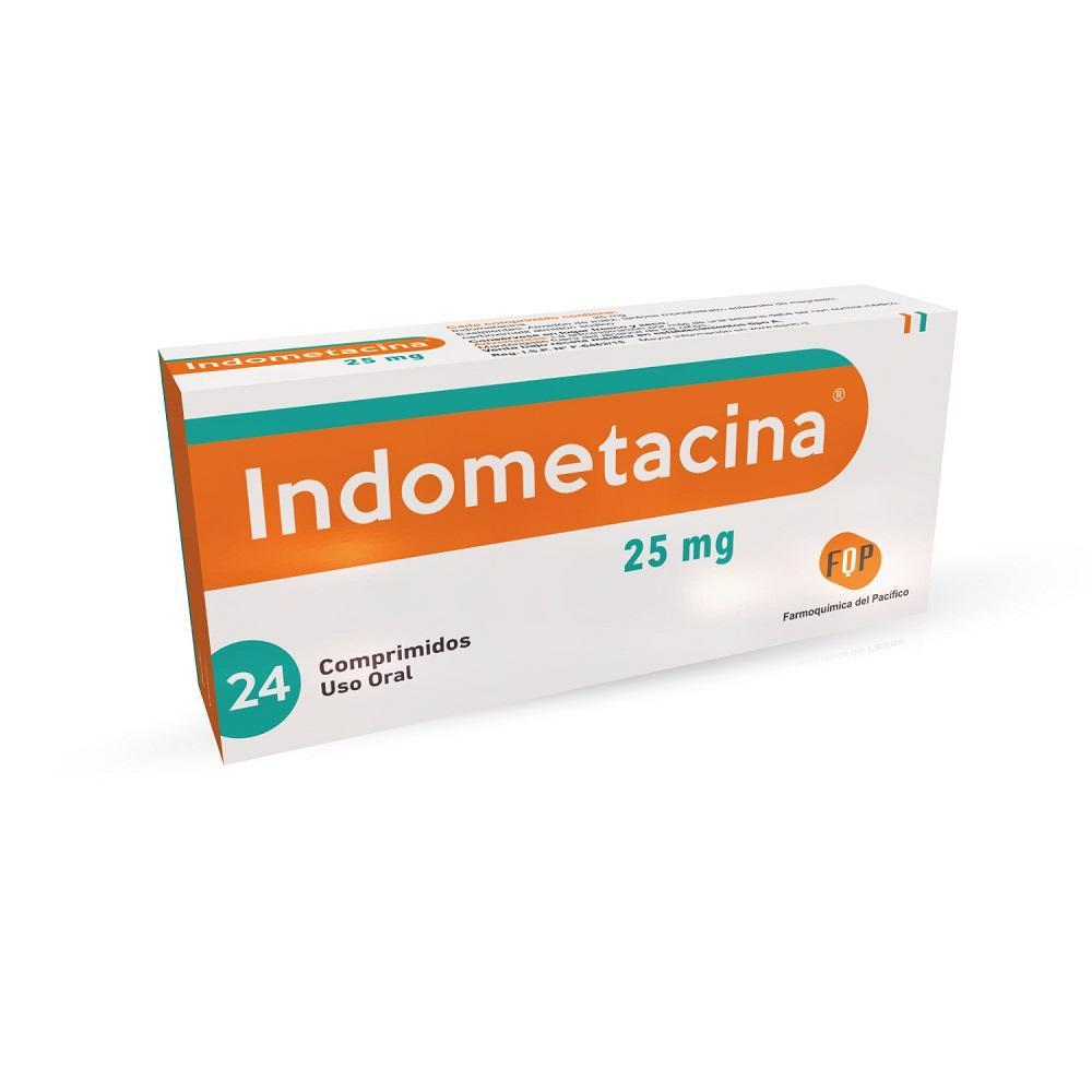 Indometacina 25 mg x 24 Comprimidos