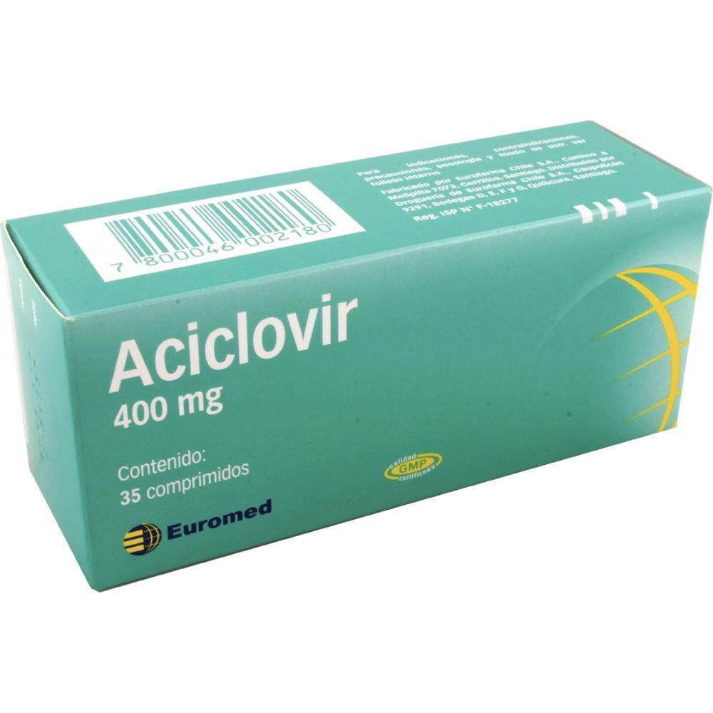 Aciclovir 400 mg x 35 Comprimidos