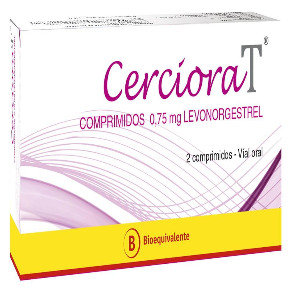 Cerciora-T 0,75 mg x 2 Comprimidos