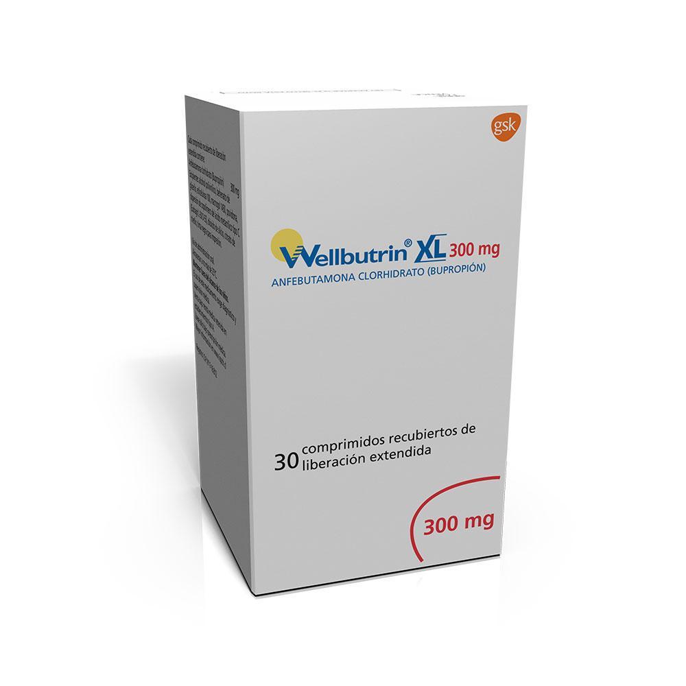 Wellbutrin xL 300 mg x 30 Comprimidos