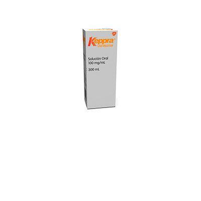 Keppra Solucion 100mg / ml x 300 ml