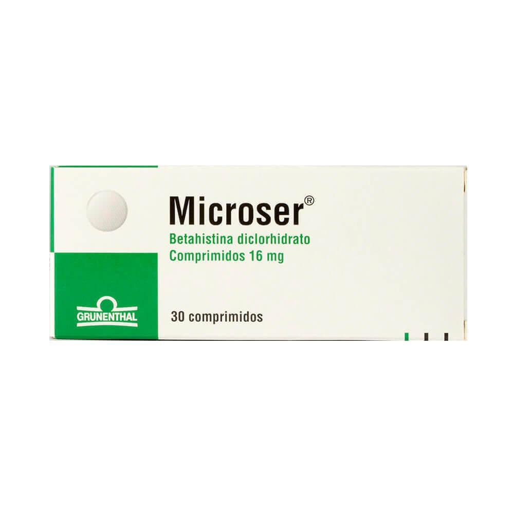 Microser 16 mg x 30 Comprimidos