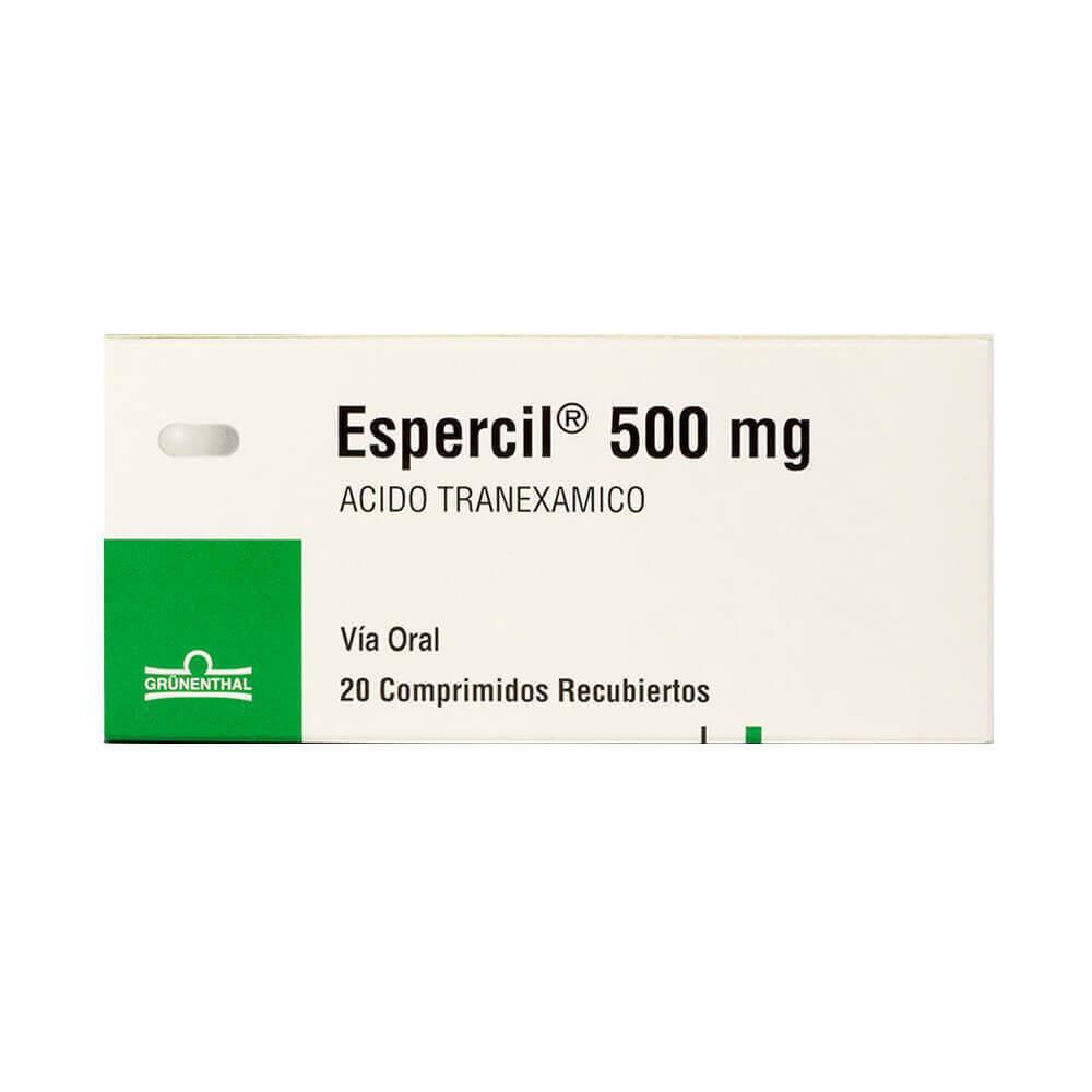 Espercil 500 mg x 20 Comprimidos - Ley Cenabast