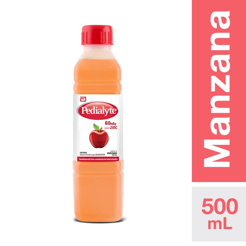 Pedialyte 60 Manzana x 500 ml Solución Oral