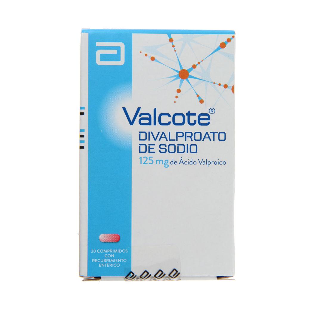 Valcote 125 mg x 20 Comprimidos