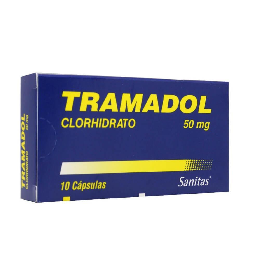 Tramadol 50 mg x 10 Capsulas