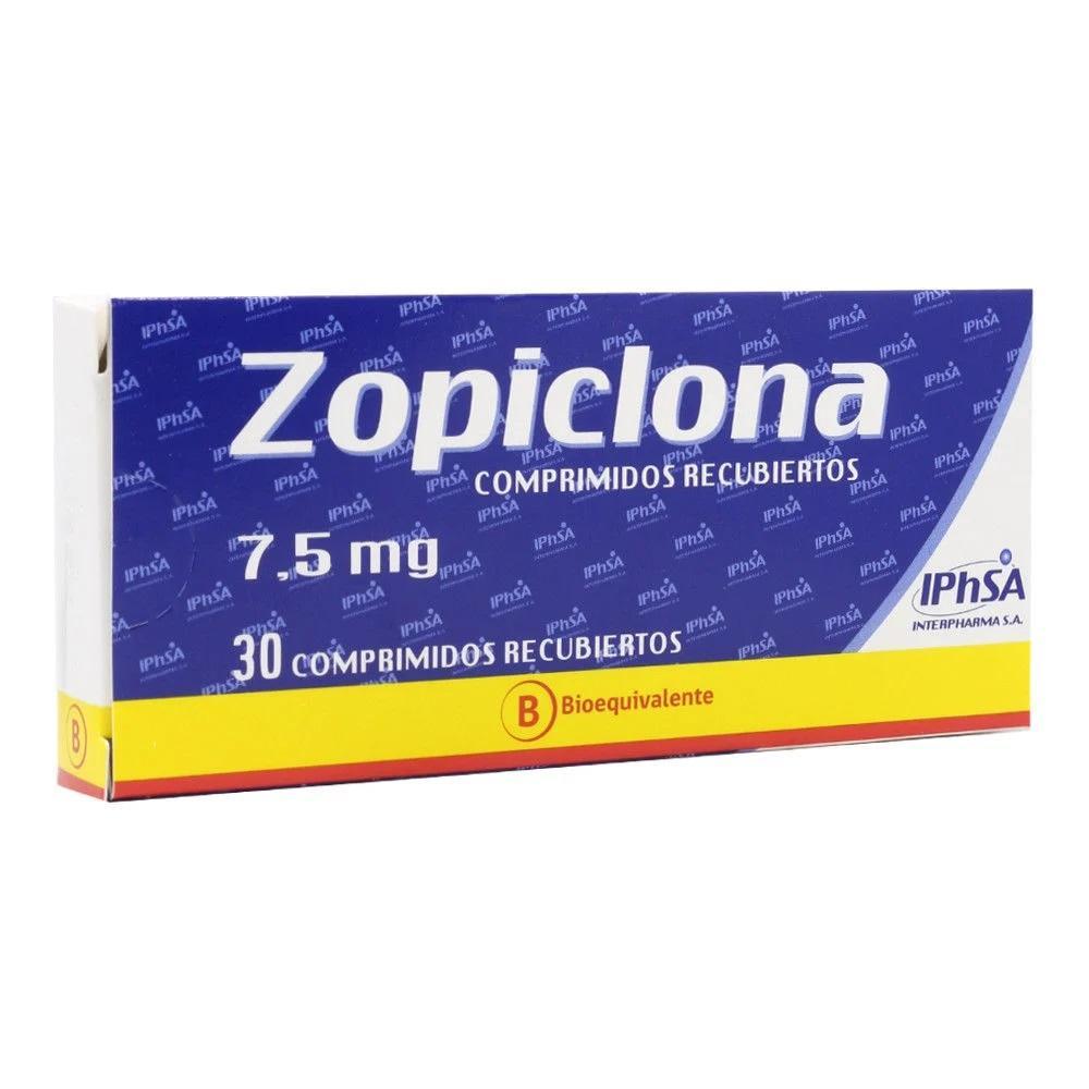 Zopiclona 7,5 mg x 30 Comprimidos