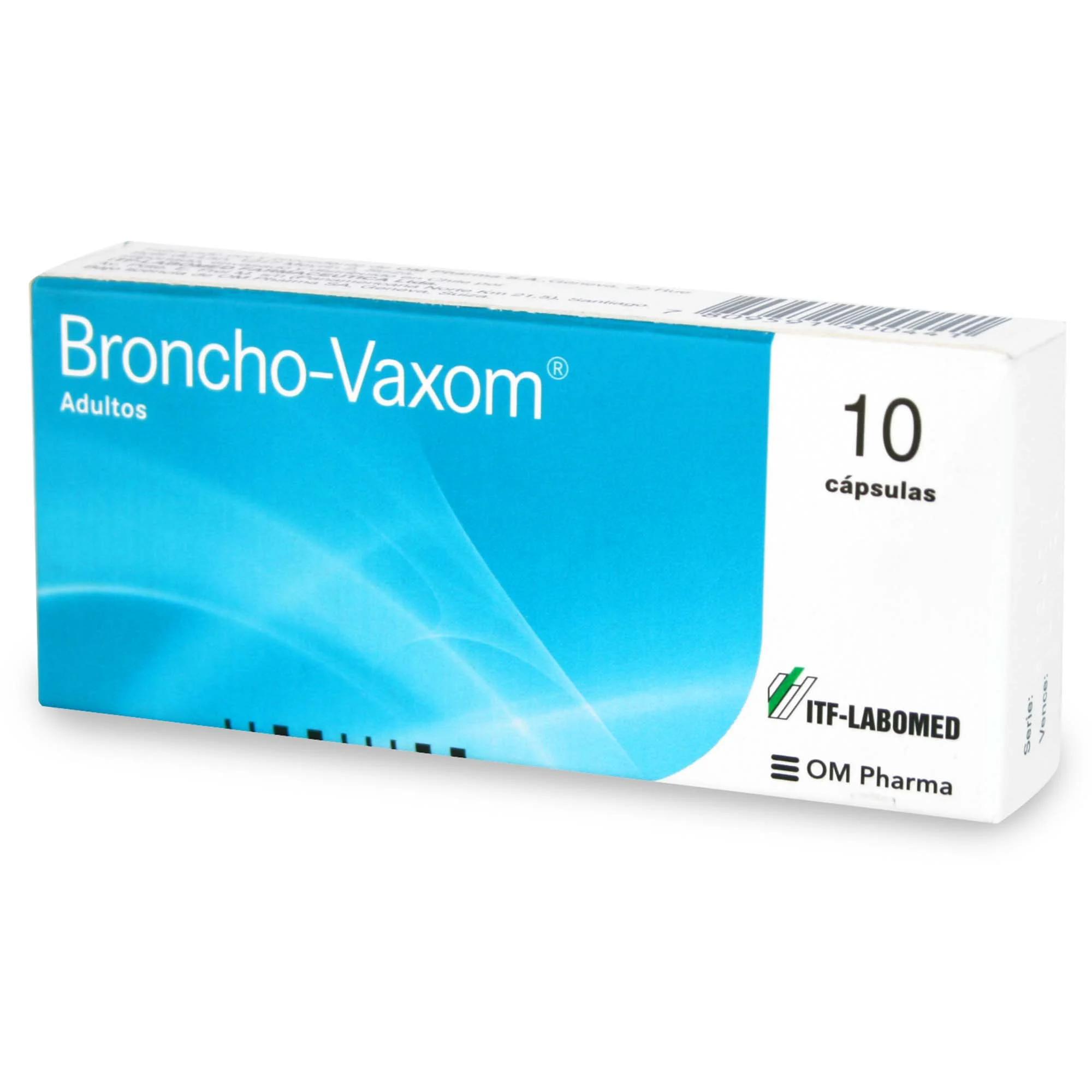 Broncho Vaxom Adulto 7mg x 10 Capsulas