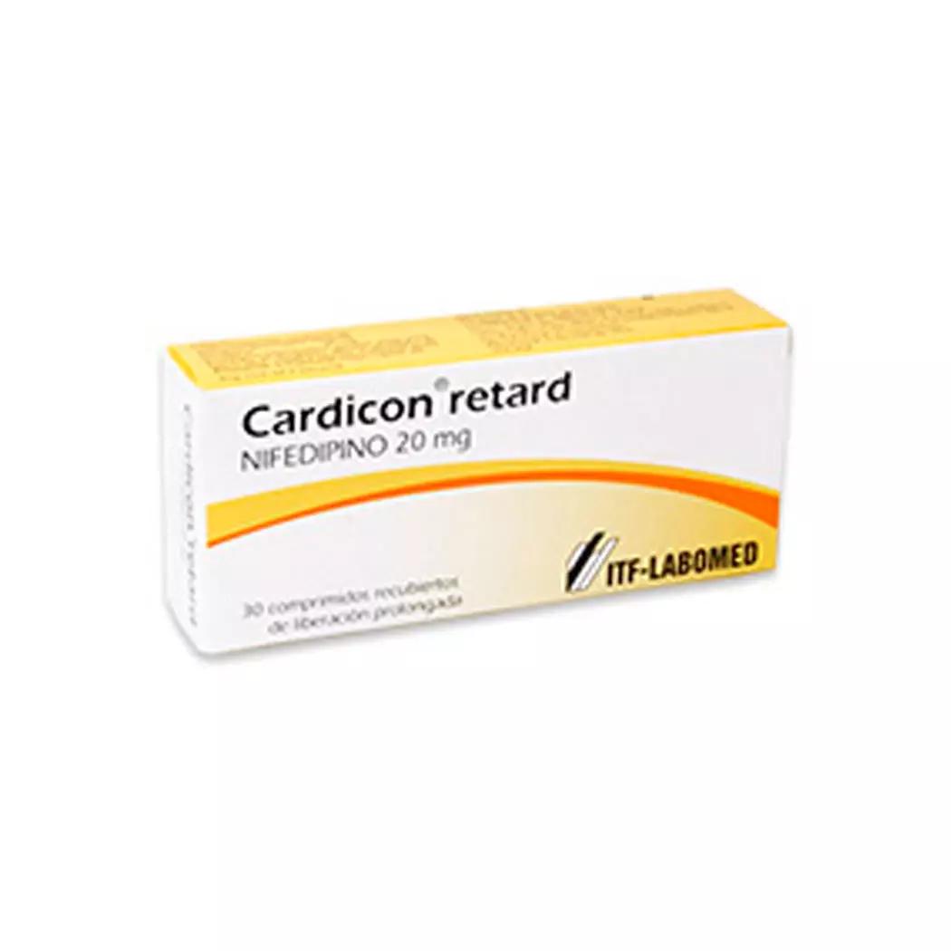 Cardicon Retard 20 mg x 30 Comprimidos