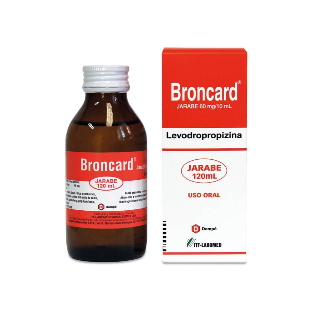 Broncard 60 mg/10 ml x 120 ml Jarabe