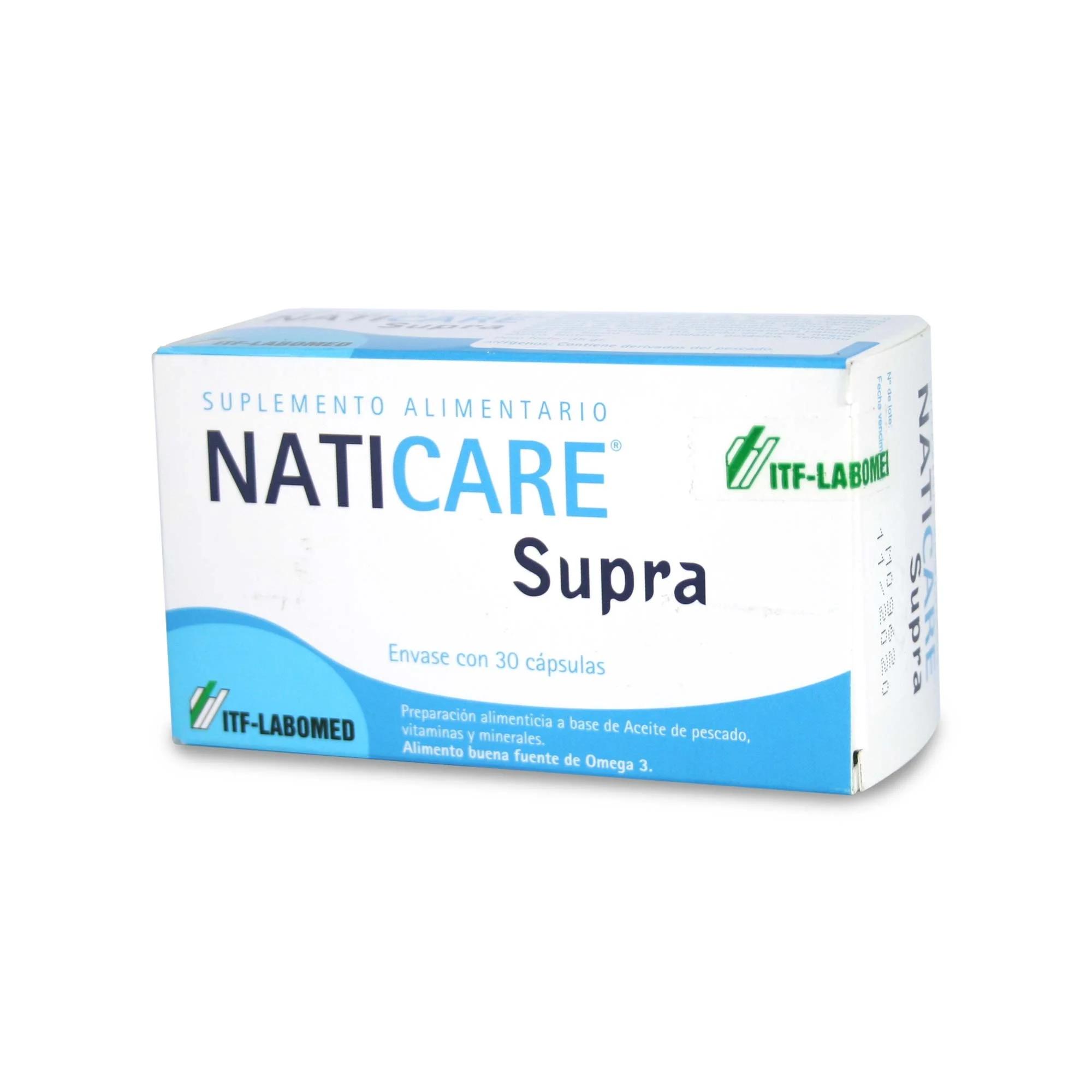 Naticare Supra x 30 Cápsulas