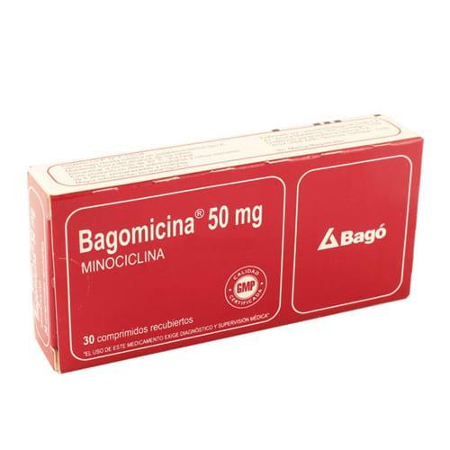 Bagomicina 50 mg x 30 Comprimidos