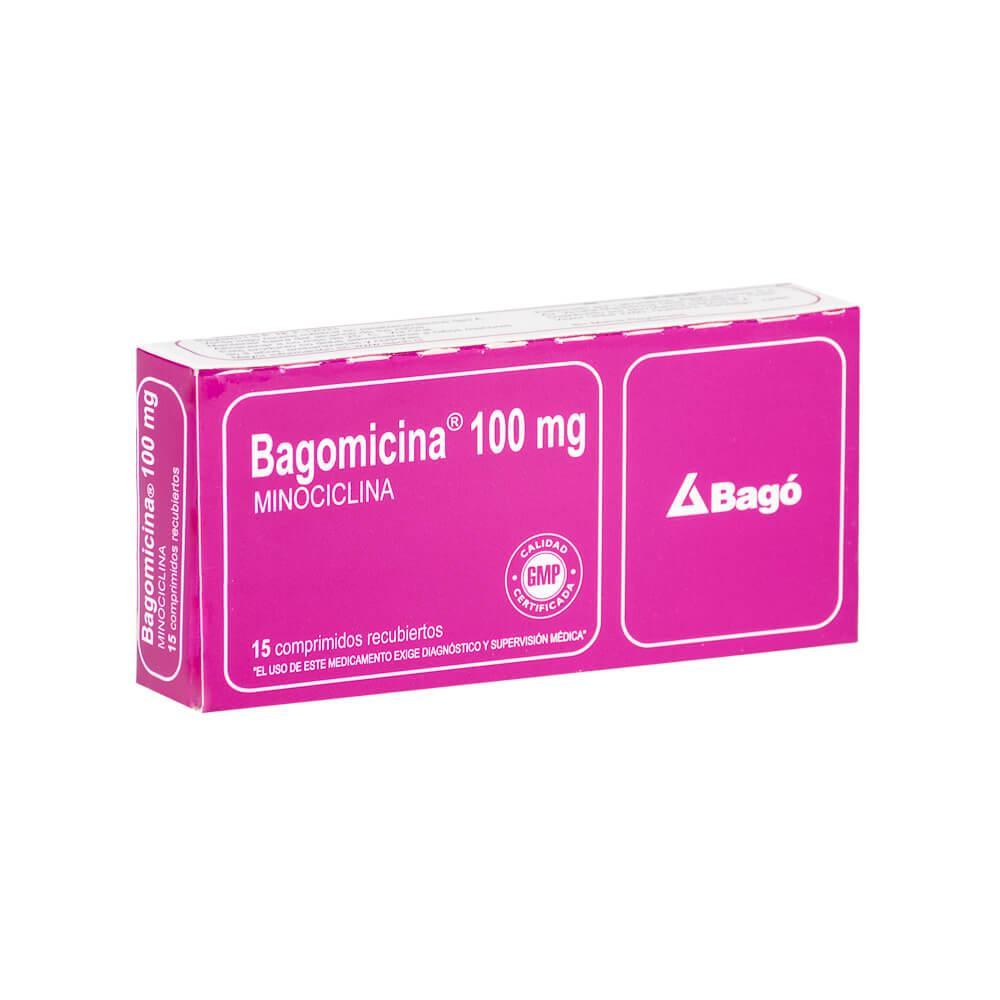 Bagomicina 100 mg x 15 Comprimidos