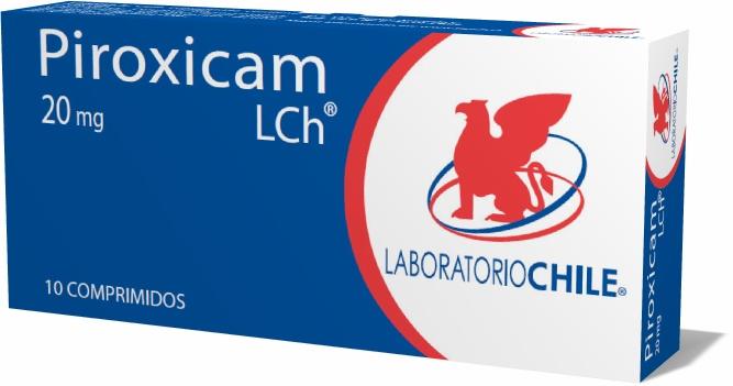 Piroxicam 20 mg x 10 Comprimidos