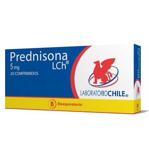 Prednisona 5 mg x 20 Comprimidos
