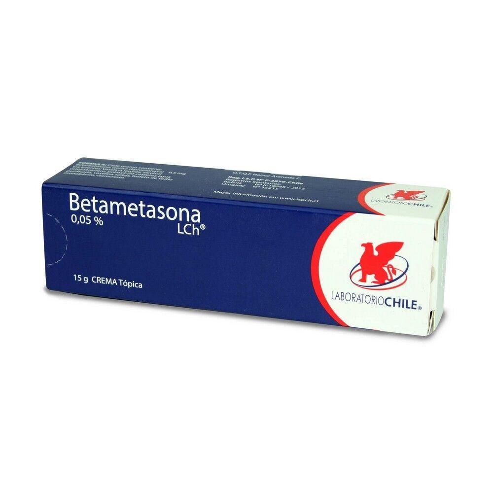 Betametasona 0.05% Crema Tópica 15g