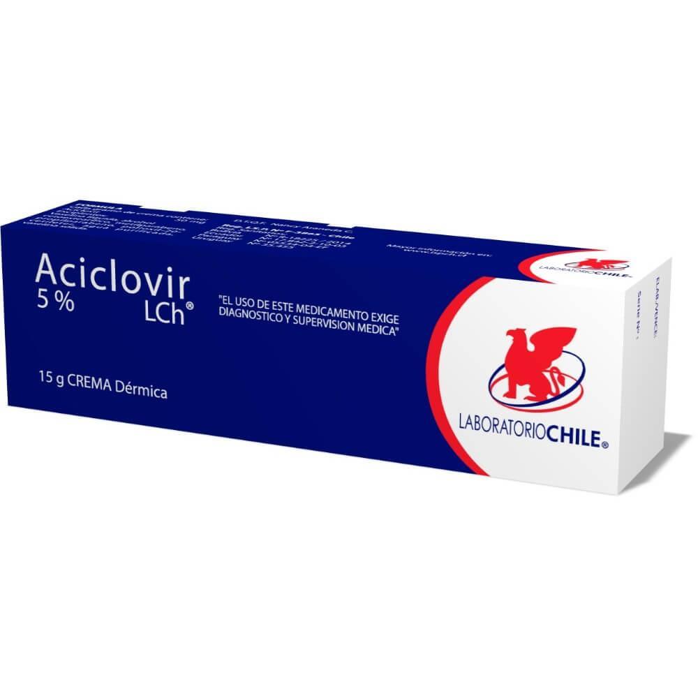 Aciclovir 5 % x 15 g Crema