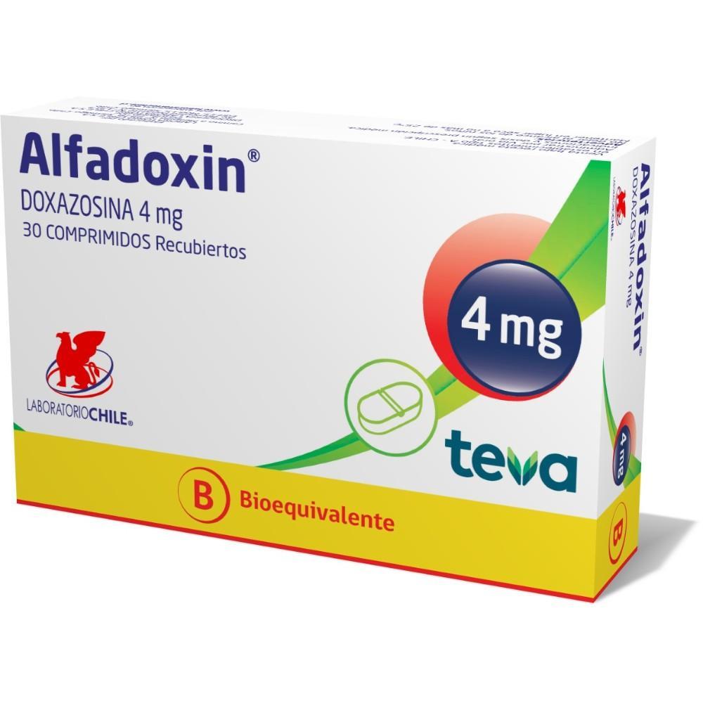 Alfadoxin Doxazosina 4 mg x 30 Comprimidos