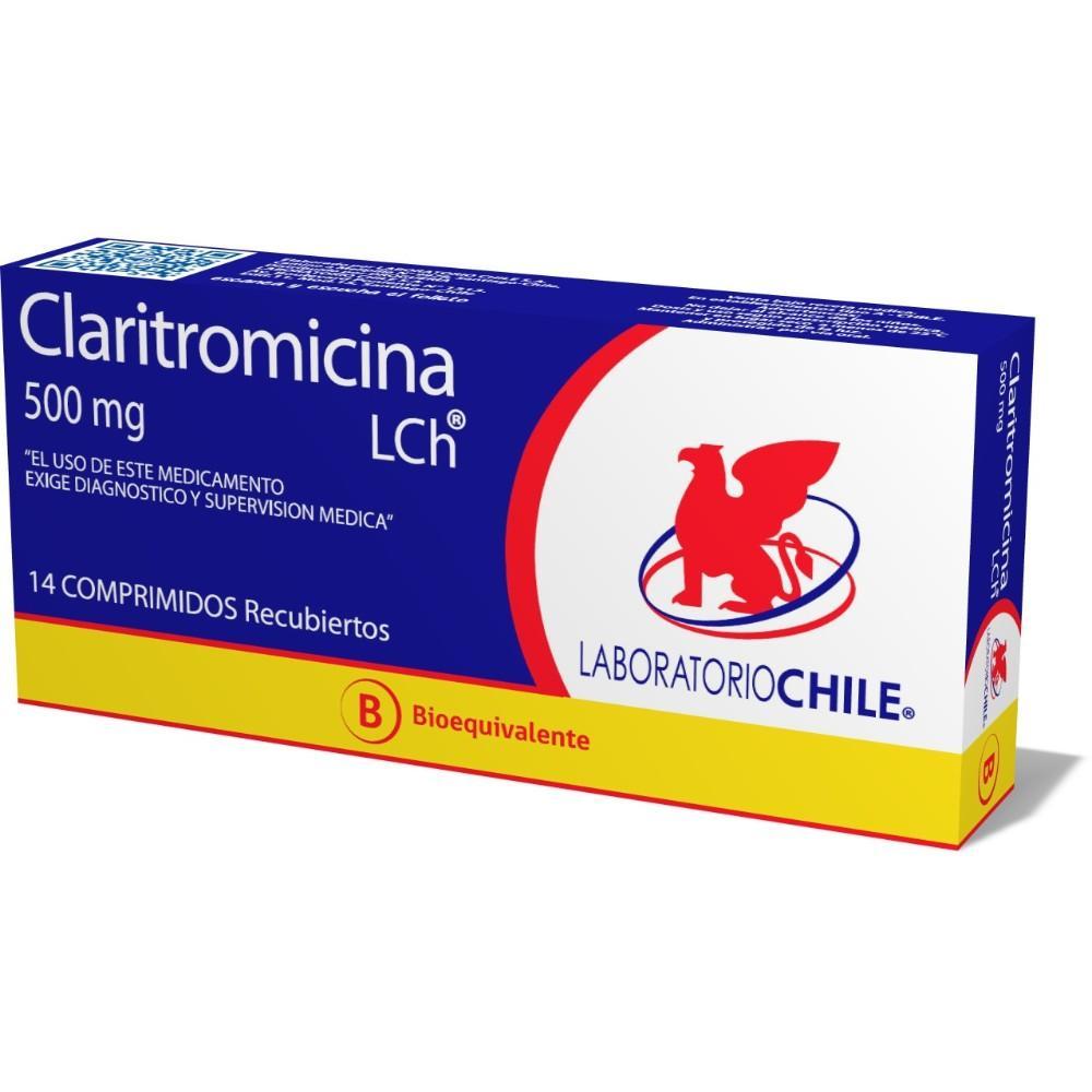 Claritromicina 500 mg x 14 Comprimidos