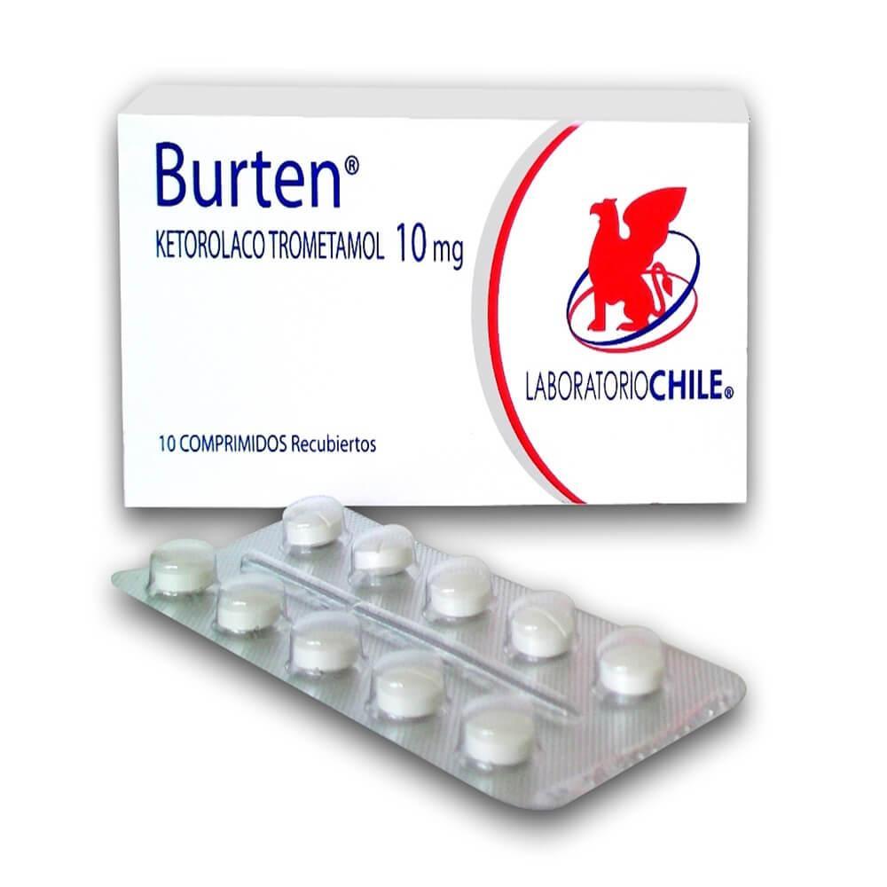 Burten 10 mg x 10 Comprimidos