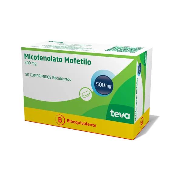 Micofenolato Mofetilo 500 mg x 50 Comprimidos Recubiertos
