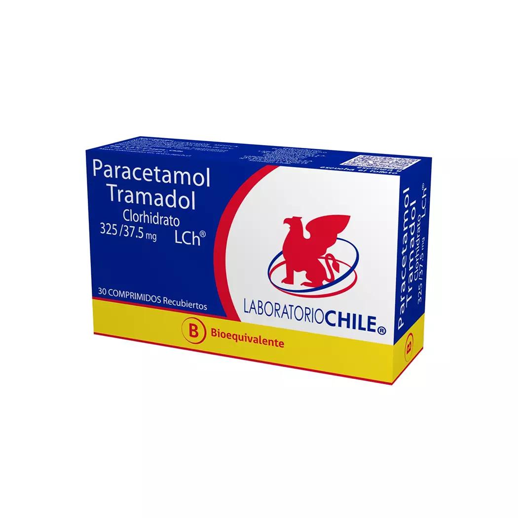 Paracetamol Tramadol Clorhidrato 325 mg/37,5 mg x 30 Comprimidos Recubiertos