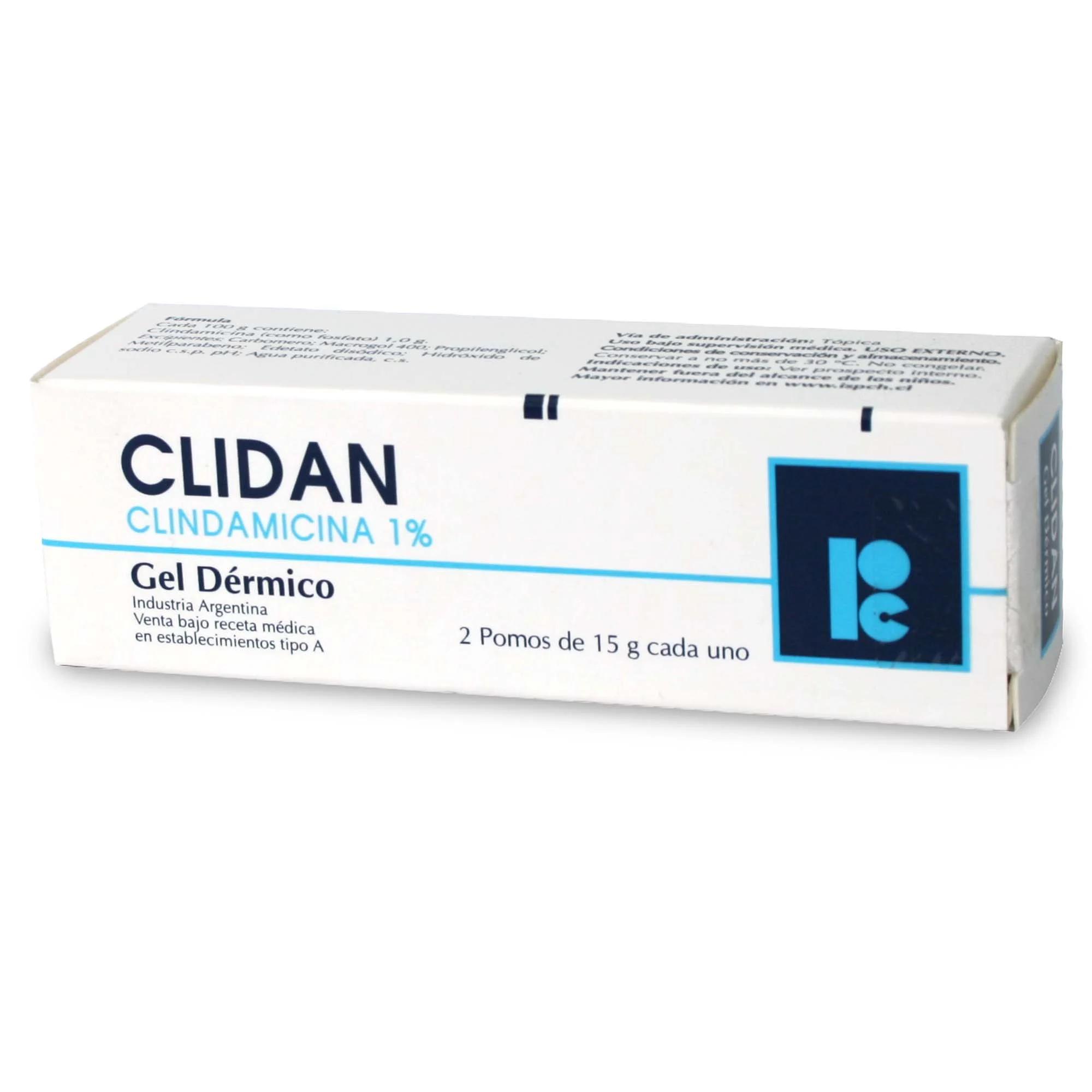 Clidan B Clindamicina 5 Gel Tópico 30 gr