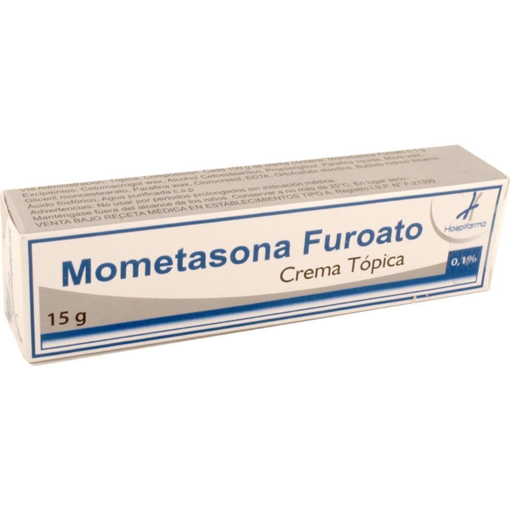 Mometasona 0,1 % x 15 g Crema Topica
