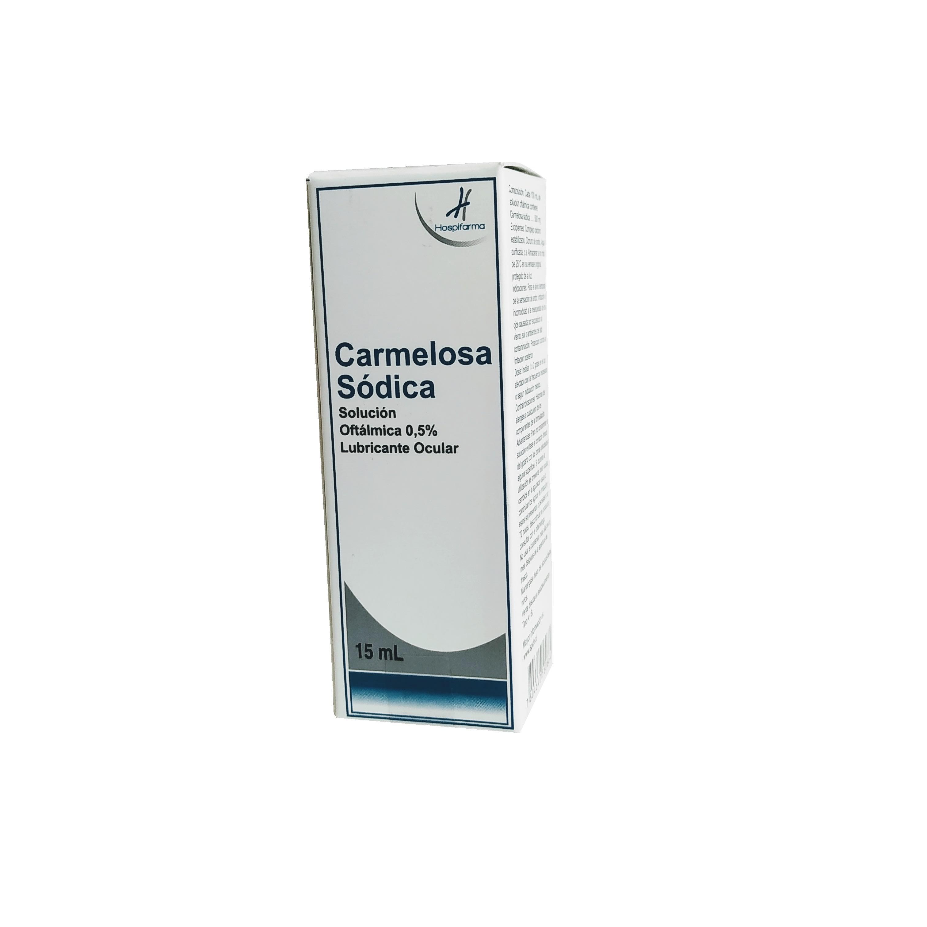 Carmelosa Sodica Solucion Oftalmica