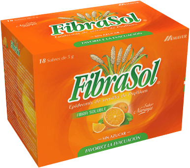 Fibrasol Naranja 68 % x 18 Sobres Polvo Para Suspenión Oral