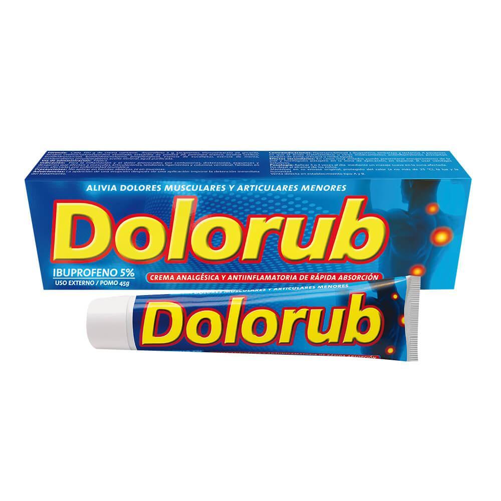 Dolorub 5 % x 45 g Crema Tópica
