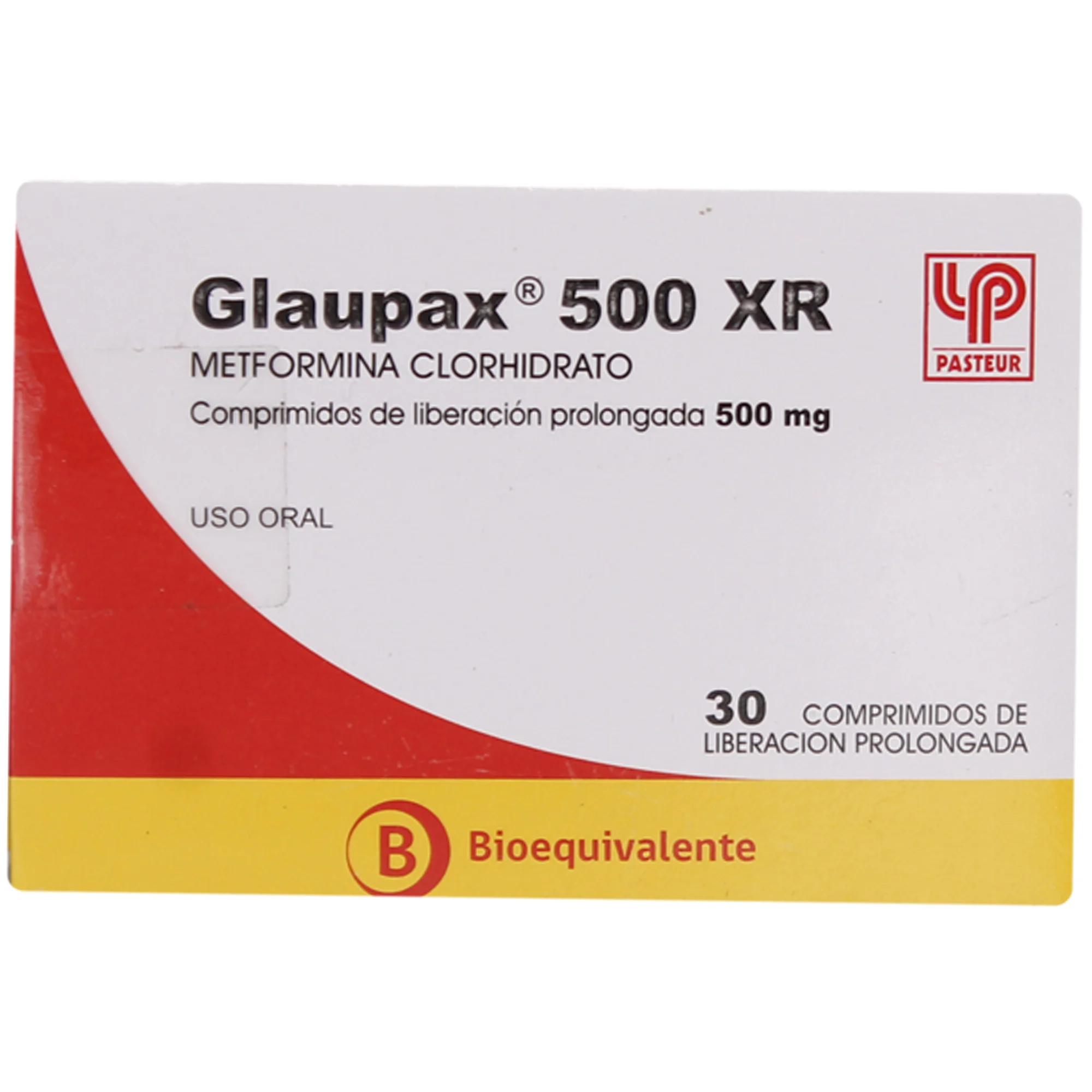 Glaupax 500 XR x 30 Comprimidosidos