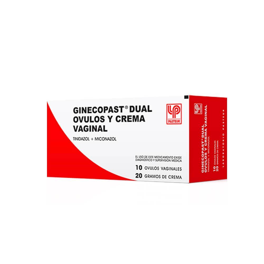 Ginecopast Dual Ovulos Y Crema Vaginal