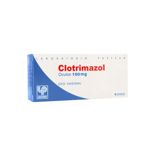 Clotrimazol 100 mg X 6 Óvulos Vaginales
