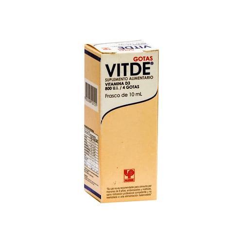 Vitde 800 UI x 10 ml Solución Oral Para Gotas