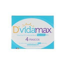 Dvida Max 50000 UI X 4 Vial Polvo Para Suspension Oral