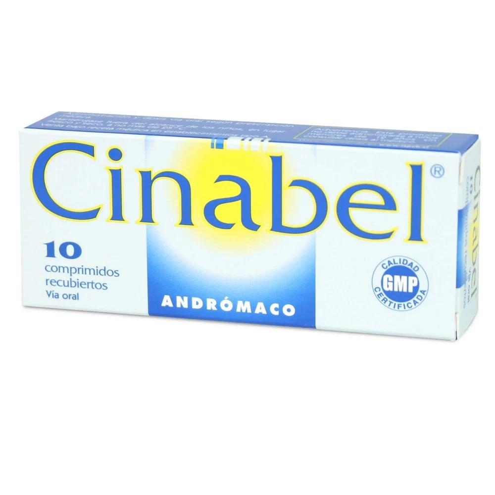 Cinabel 300 mg 10 Comprimidos Recubiertos