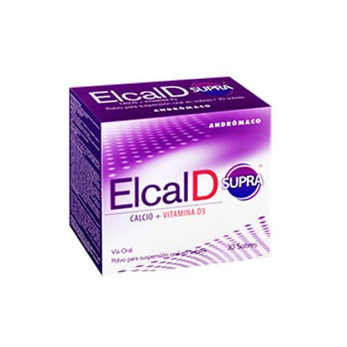 Elcal-D Supra 800 UI/1200 mg x 30 Sobres 