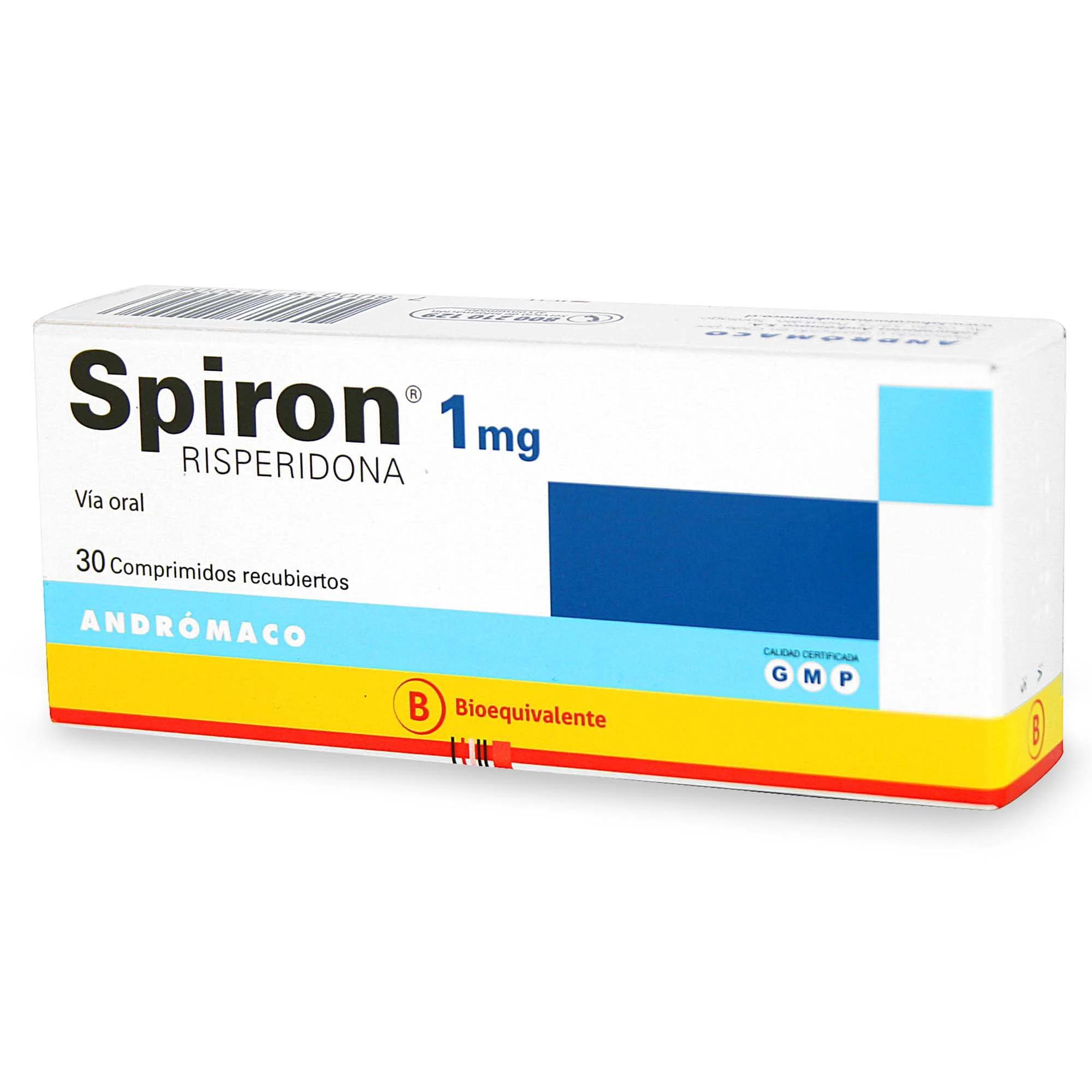 Spiron 1 mg x 30 Comprimidos