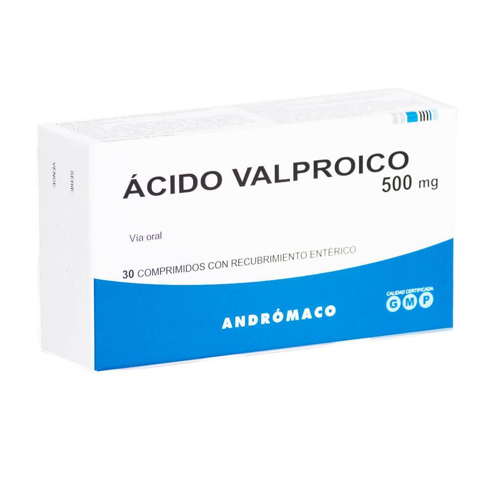 Acido Valproico 500 mg x 30 Comprimidos