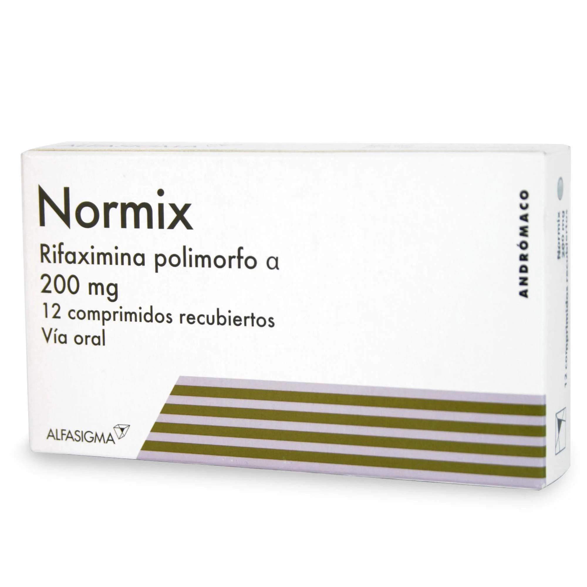 Normix 200 mg x 12 Comprimidos