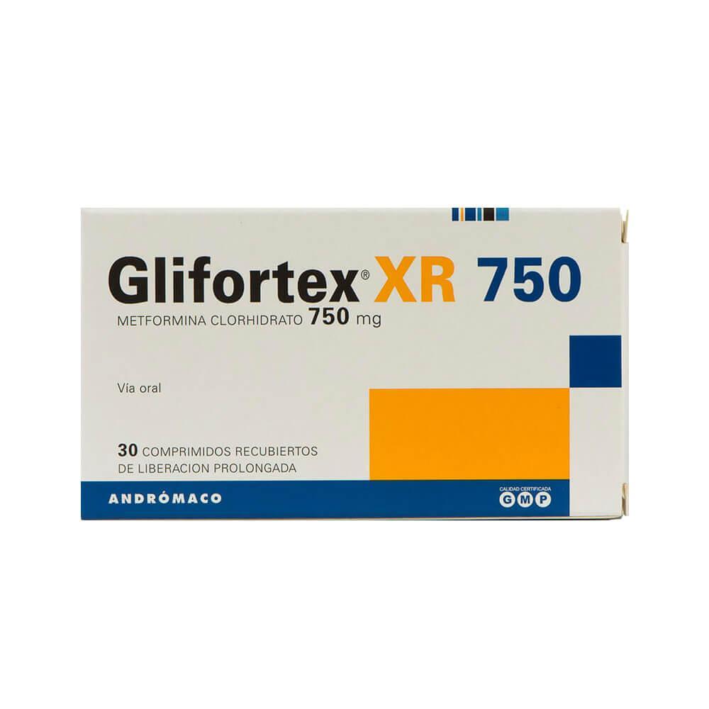 Glifortex xR 750 mg x 30 Comprimidos