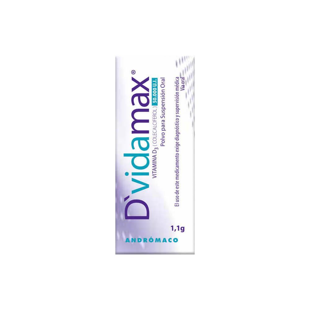 Dvida Max 50000 UI x 1 Vial Polvo Para Suspensión Oral