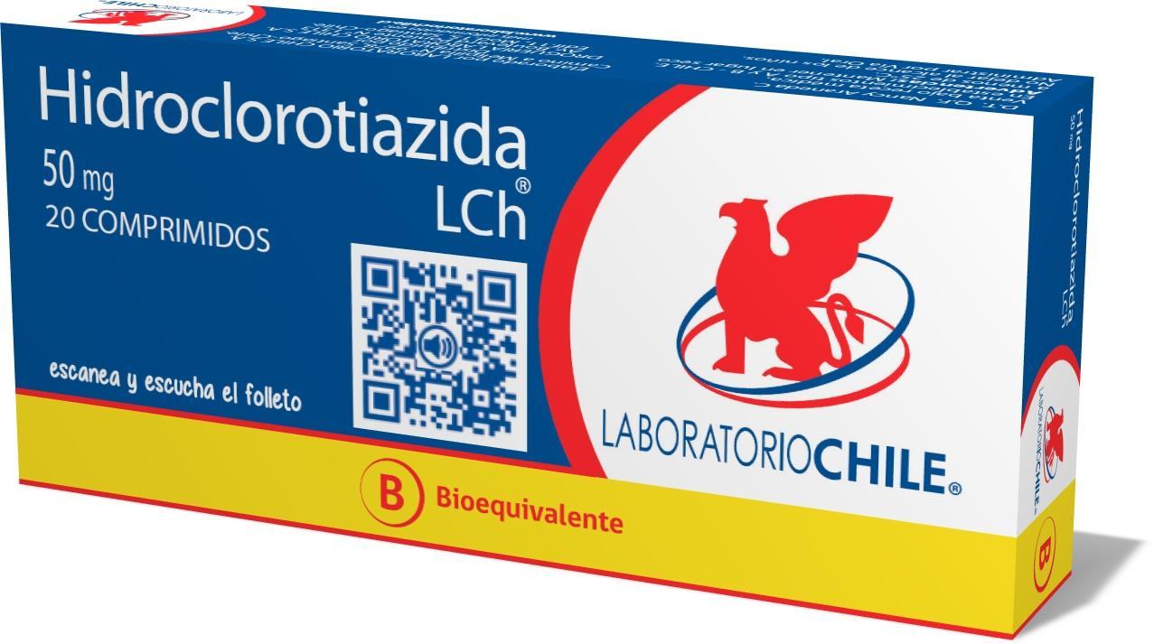 Hidroclorotiazida 50 mg