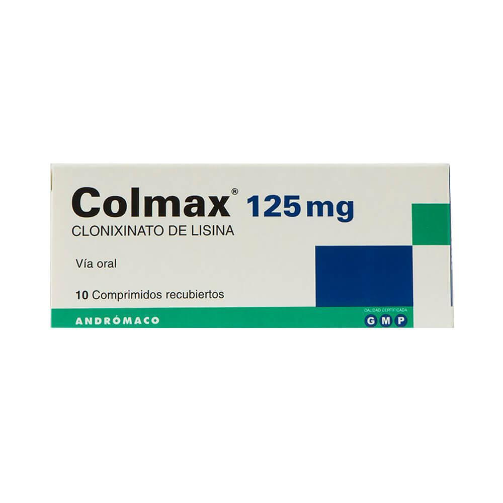 Colmax 125 mg x 10 Comprimidos