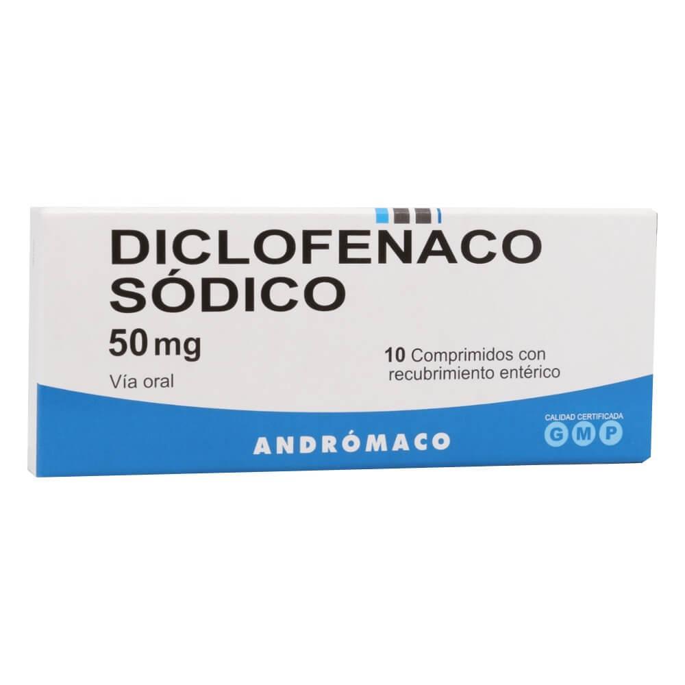 Diclofenaco 50 mg x 10 Comprimidos