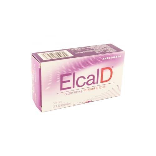 Elcal-D Calcio x 30 Cápsulas